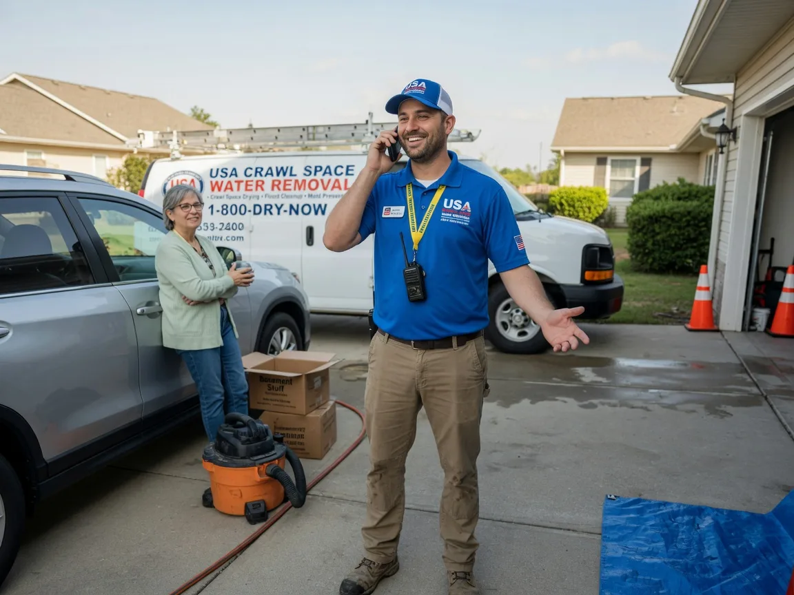 Crawl Space Water Removal Forreston, TX FAQs